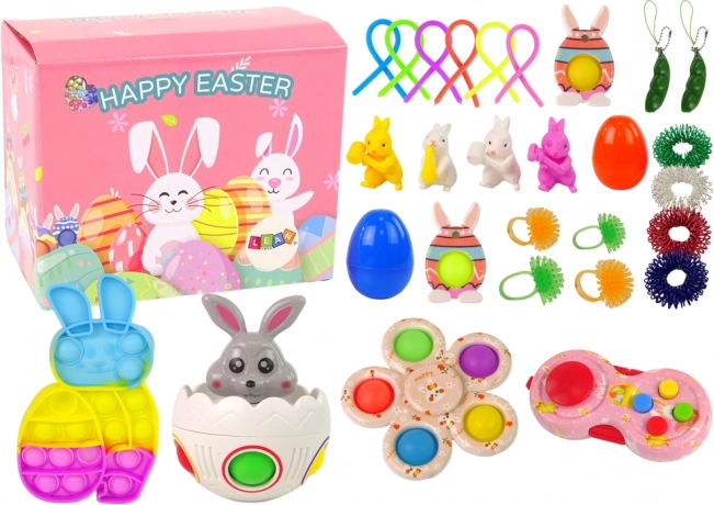 Set de Pascua de juguetes fidget antiestrés (29 uds.)