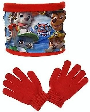 Cuello y guantes Patrulla Canina