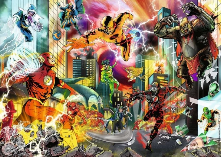 Puzzle DC Comics Flash 1000 piezas RAVENSBURGER
