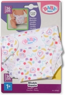 BABY born pañales de tela para muñecas de 36 cm - 2 uds.