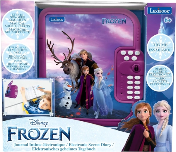 Diario secreto electrónico FROZEN de Lexibook