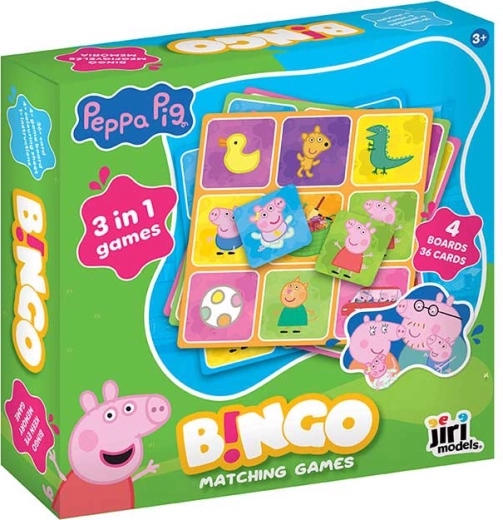 Juego de bingo CERDITA PEPPA