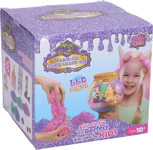 Kit creativo para crear una bola decorativa de sirena de 13 cm