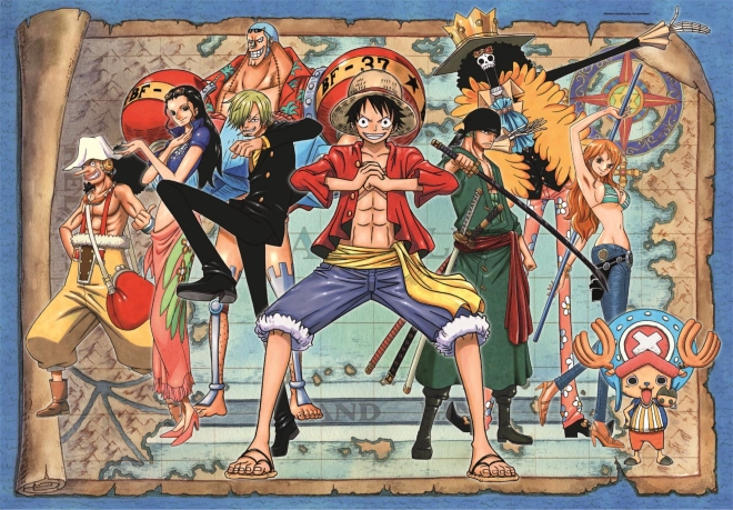 Puzzle ONE PIECE Anime Collection 500 piezas de Clementoni
