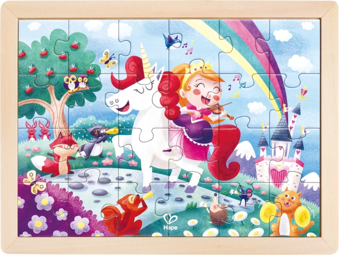 Puzle unicornio y amigos