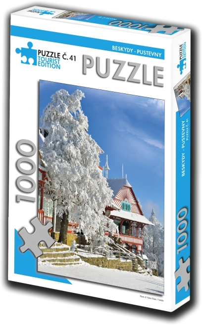 Edición turística de puzzle Beskydy, Pustevny 1000 piezas