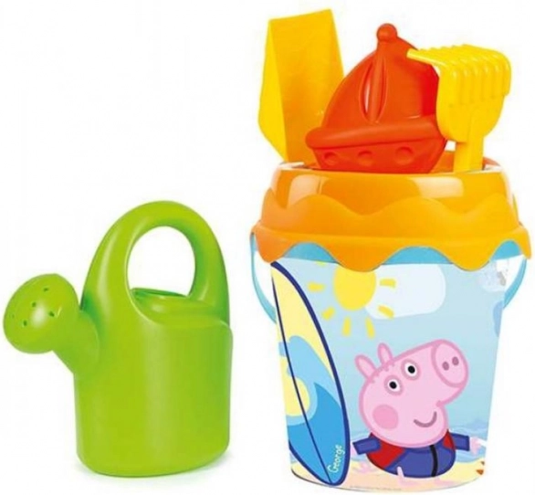 Cubo con accesorios 17 cm Peppa Pig