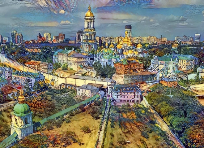 Puzzle BLUEBIRD Kiev, Ucrania 1000 piezas
