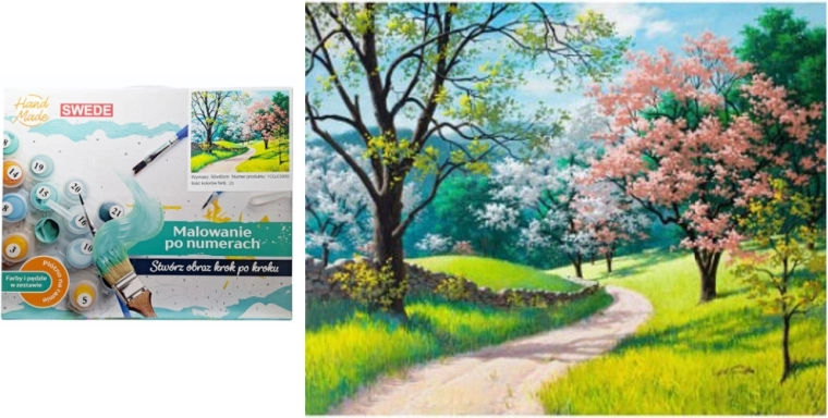 Pintura por números En el parque - 1 pieza