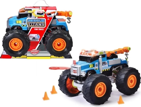 Vehículo de remolque Monster Truck Dickie Toys City