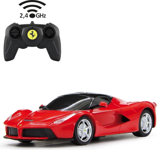 Coche Ferrari LaFerrari teledirigido a escala 1:24, rojo