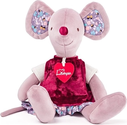 Woodyland Lumpin ratoncita de peluche Cilka con vestido 35 cm