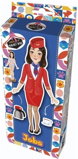 muñeca magnética para vestir – profesiones