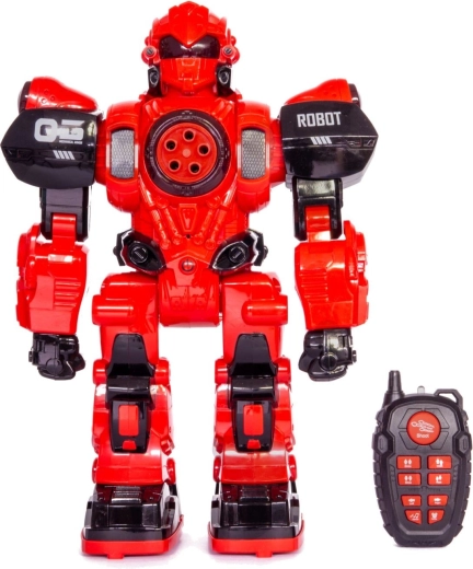 Robot multifunción interactivo con control remoto, luces y sonidos - 1 unidad