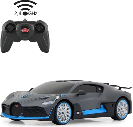 Modelo RC de coche Bugatti Divo 1:24 gris