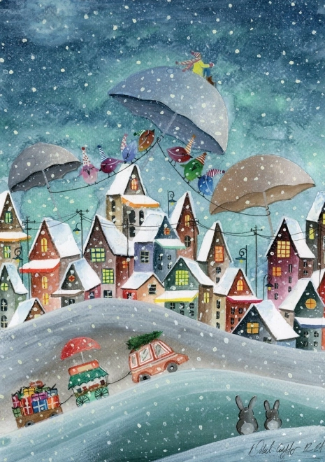 Puzzle ART PUZZLE Historia de invierno 260 piezas