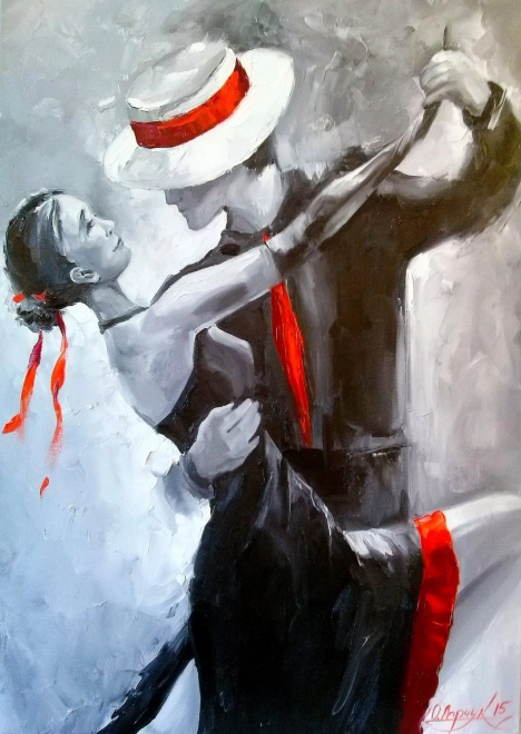 Disfrute del rompecabezas Nuestro tango de 1000 piezas