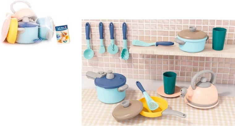 Set de utensilios de cocina para niños
