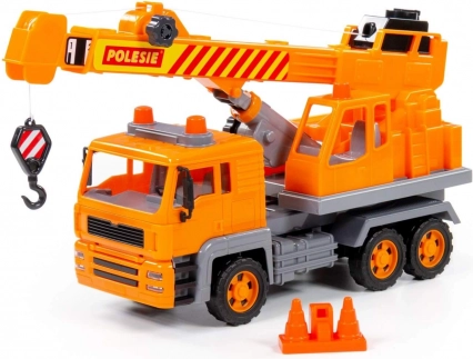 Grúa de inercia con luz