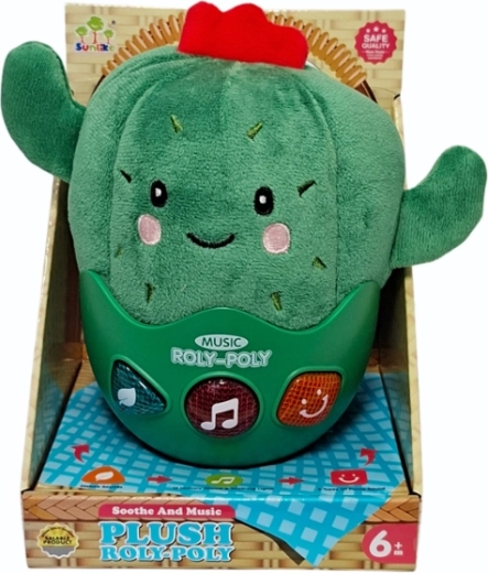 Cactus de peluche con sonidos y melodías
