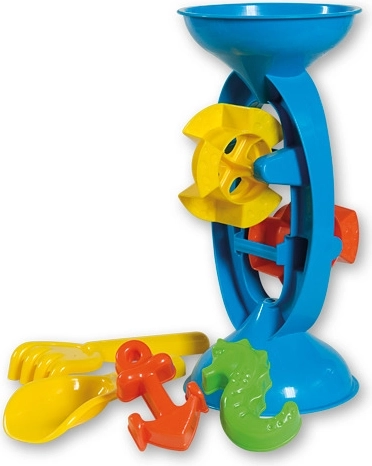 Molino de agua para arena de 28 cm con juego de accesorios