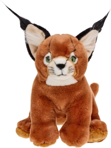 Caracal de peluche de 25 cm
