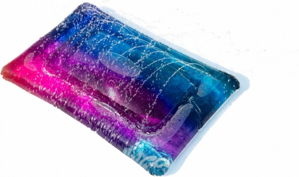 Alfombrilla de juego acuática galáctica 130 × 90 cm BESTWAY con rociador de agua