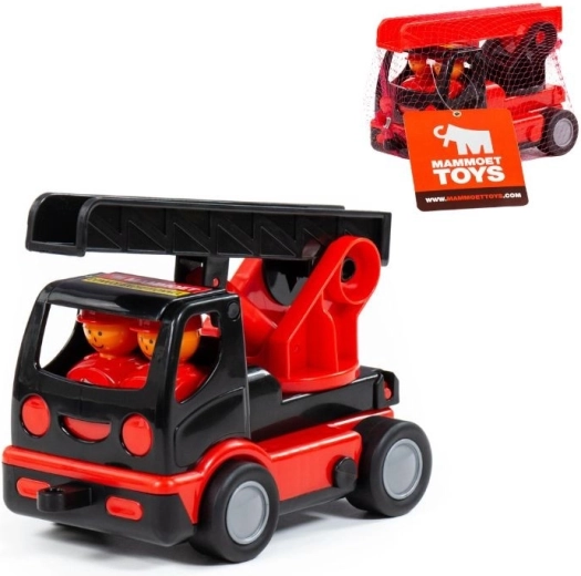 MAMMOET Mis primeros bomberos – camión de bomberos con escalera extensible