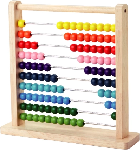 Ábaco de madera Babu para niños