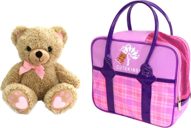 Osito de peluche con bolso CUTEKINS para niños