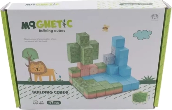 Cubos magnéticos 3D Madej, 47 piezas