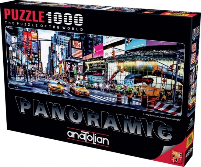Puzle panorámico Times Square de 1000 piezas