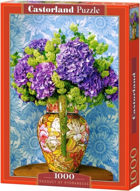 Puzle de 1000 piezas - Ramo de hortensias