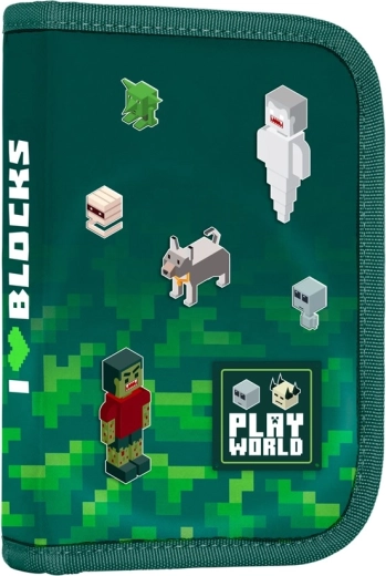 Estuche escolar de un compartimento Playworld Oxybag