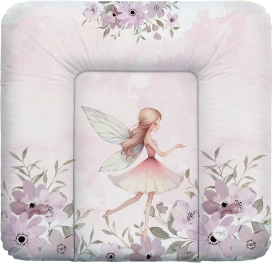 Ceba Baby cambiador blando para cómoda Basic Meadow Fairy 75 × 72 cm