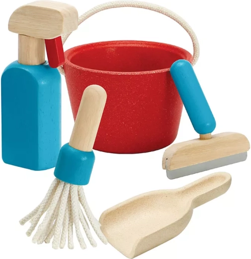 Plan Toys set de limpieza para niños
