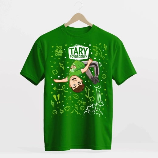 Camiseta Tary Povoroznyk «Drink beko» verde (164–170)