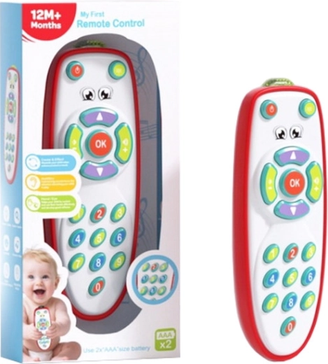 Mando a distancia infantil con efectos de luz y sonido
