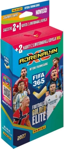 Cartas coleccionables Panini FIFA 365 Adrenalyn XL 2027 blister XXL
