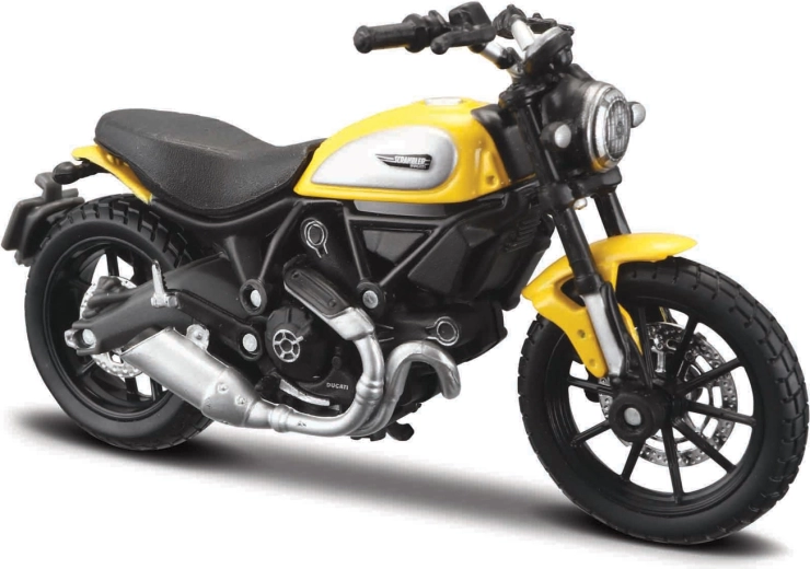 Motocicleta Maisto Scrambler Ducati Icon 1:18