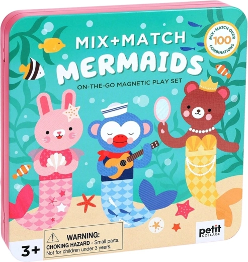 Juego magnético Petit Collage Mix & Match Sirenas