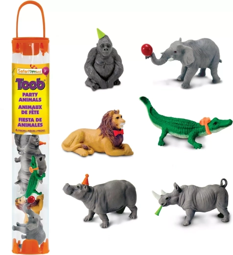 Safari Ltd. tubo de animales de fiesta
