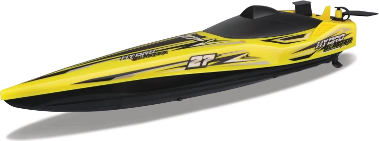 Maisto RC Hydro Blaster amarillo, lancha de carreras con control remoto