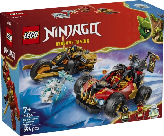 LEGO NINJAGO vehículos multiusos de Kai y Cole