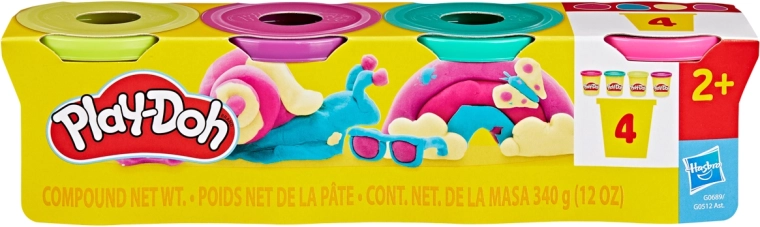Play-Doh set de plastilina 4×85 g