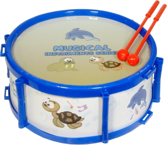 Tambor infantil con motivo marino 19 cm