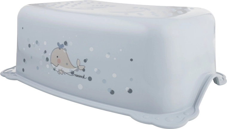 Taburete infantil antideslizante Maltex Caballito Minimal, gris acero