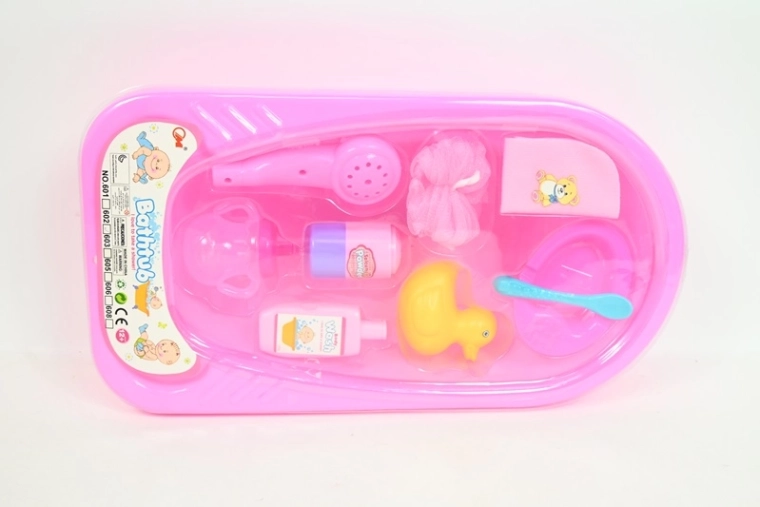 Bañera con accesorios