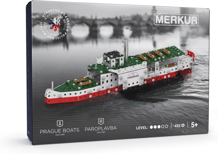 Vapor Merkur Vyšehrad – kit de construcción de 432 piezas