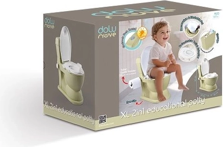 DOLU orinal educativo XL con sonido, oliva
